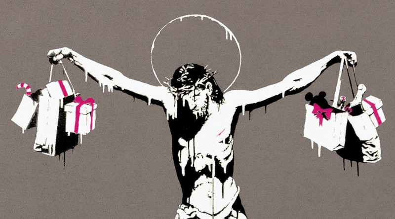 El Cristo de Banksy